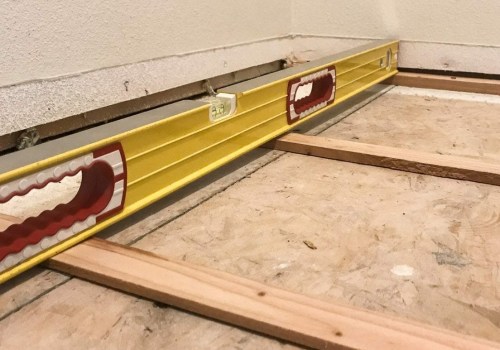 A Beginner's Guide to Leveling Your Subfloor for a Stunning Home Remodel